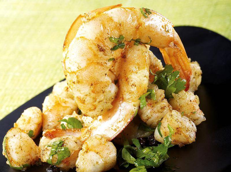 Knoflookgarnalen - Recepten Actifry Original 1kg | Tefal