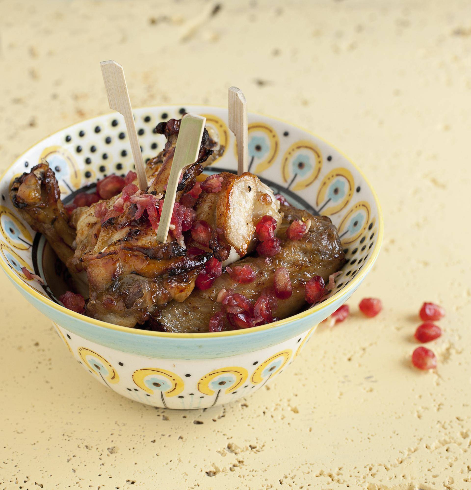 Kippenvleugels met granaatappel - Recepten Actifry Original 1kg | Tefal