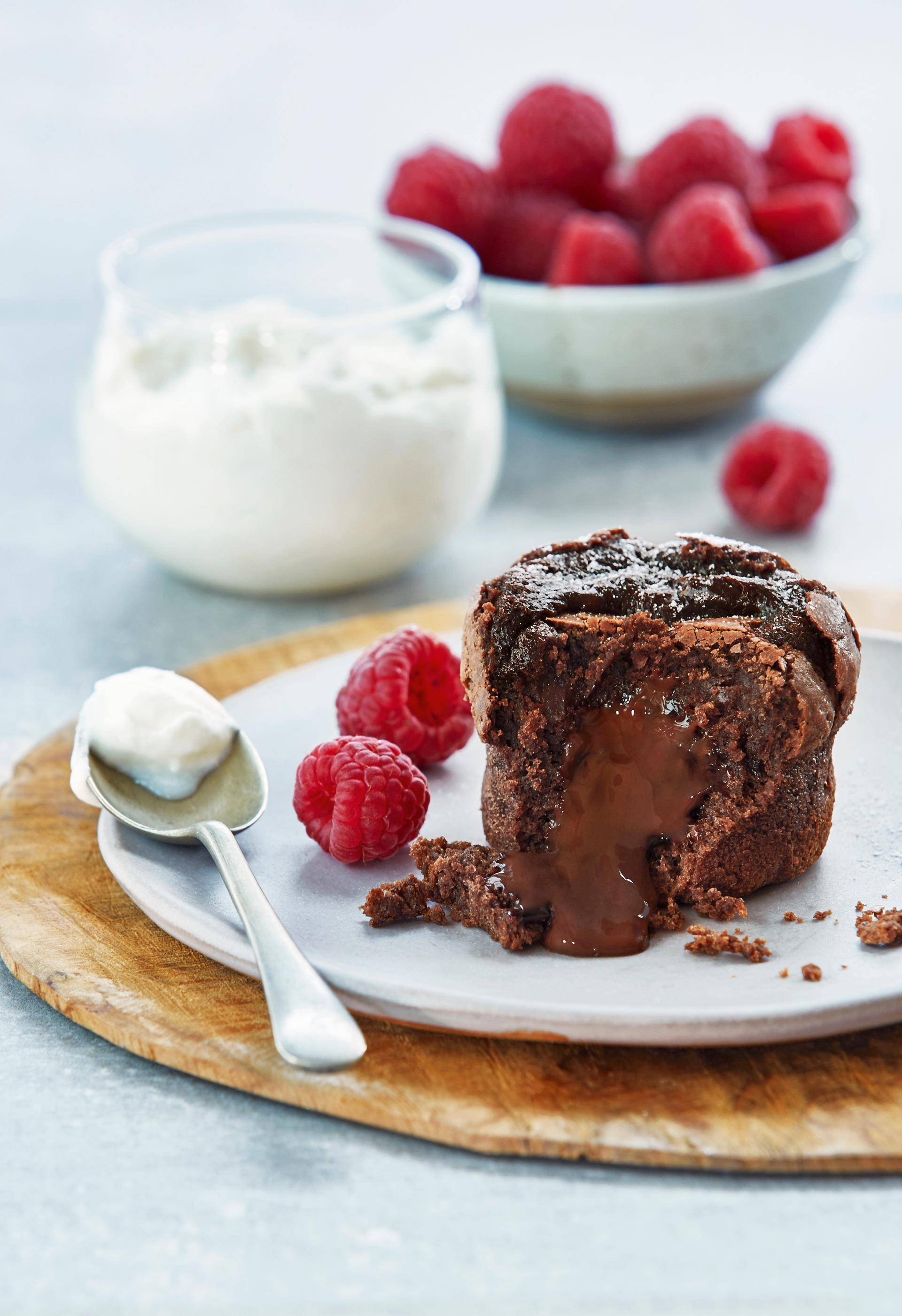 Vloeibare cakejes met chocolade - Recepten Cake Factory | Tefal