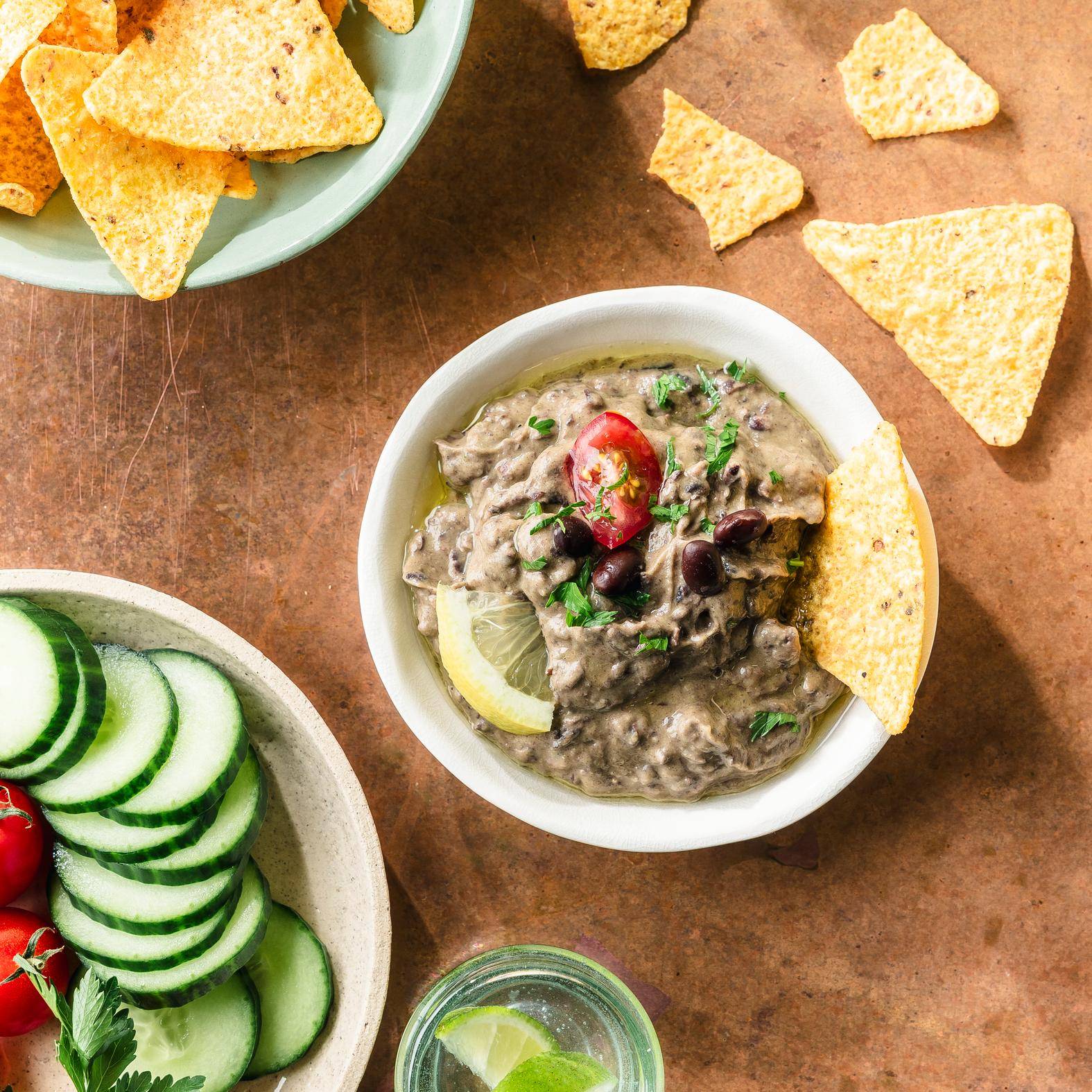 Dip van zwarte bonen - Recepten Perfectmix Cook | Tefal