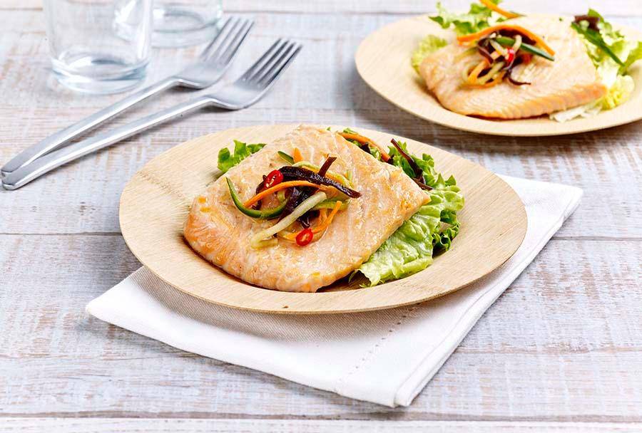 Thaise zalmsalade - Recepten Actifry Original 1kg | Tefal