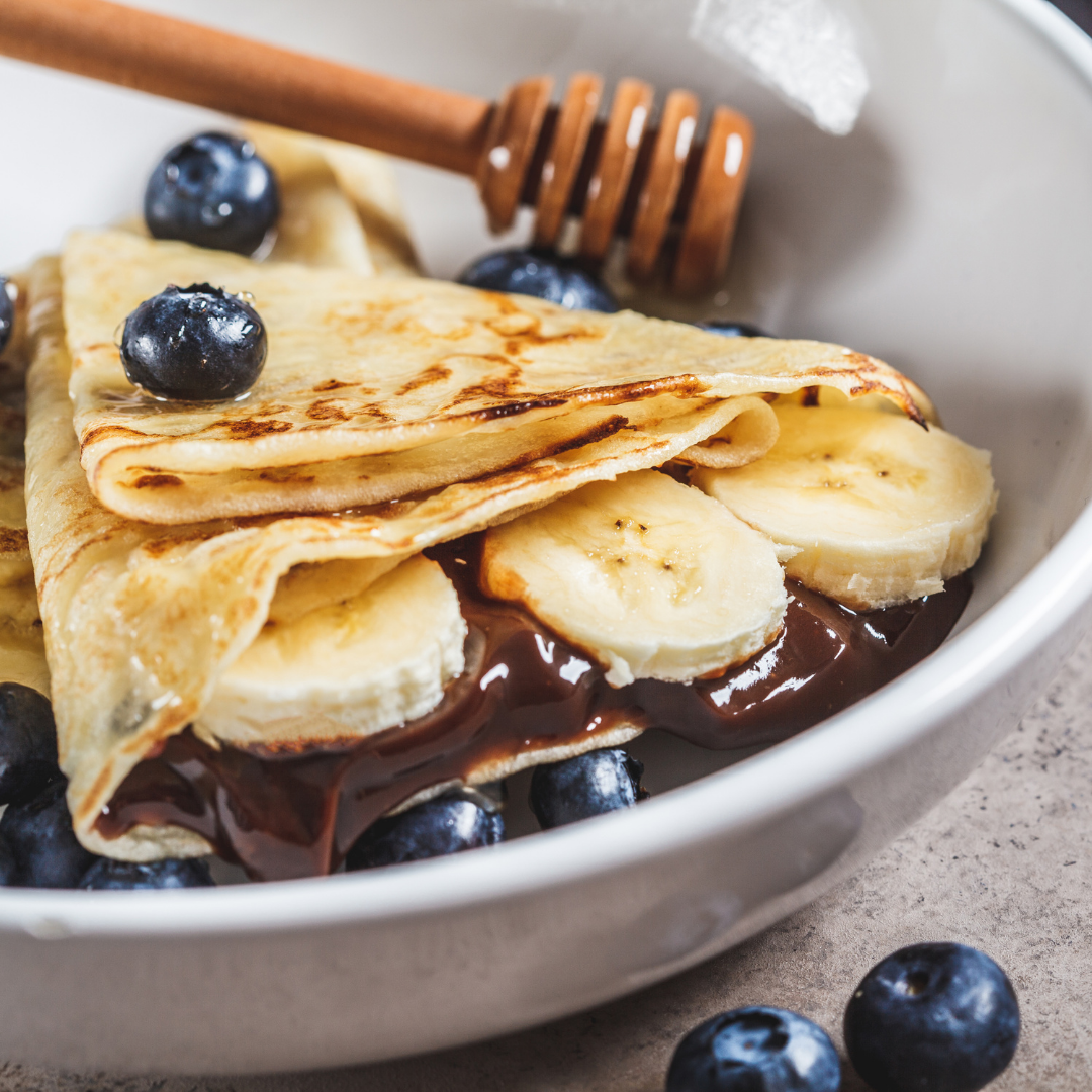 Chocolade-banaan pannenkoek - Recepten undefined | Tefal