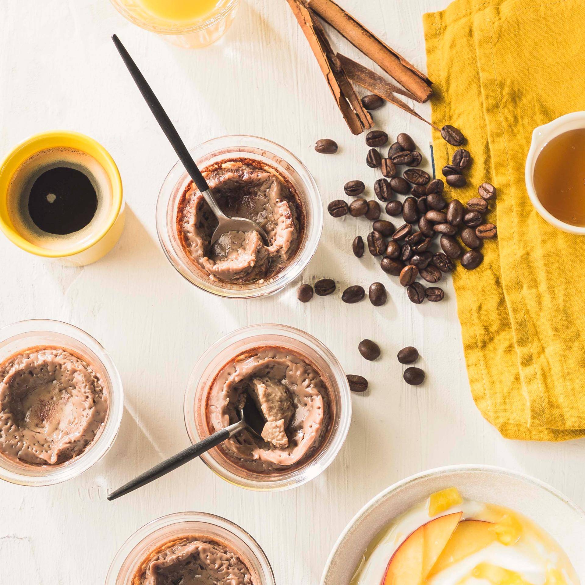 Espresso-flans - Recepten Easy fry Silence XL / Essential XL | Tefal