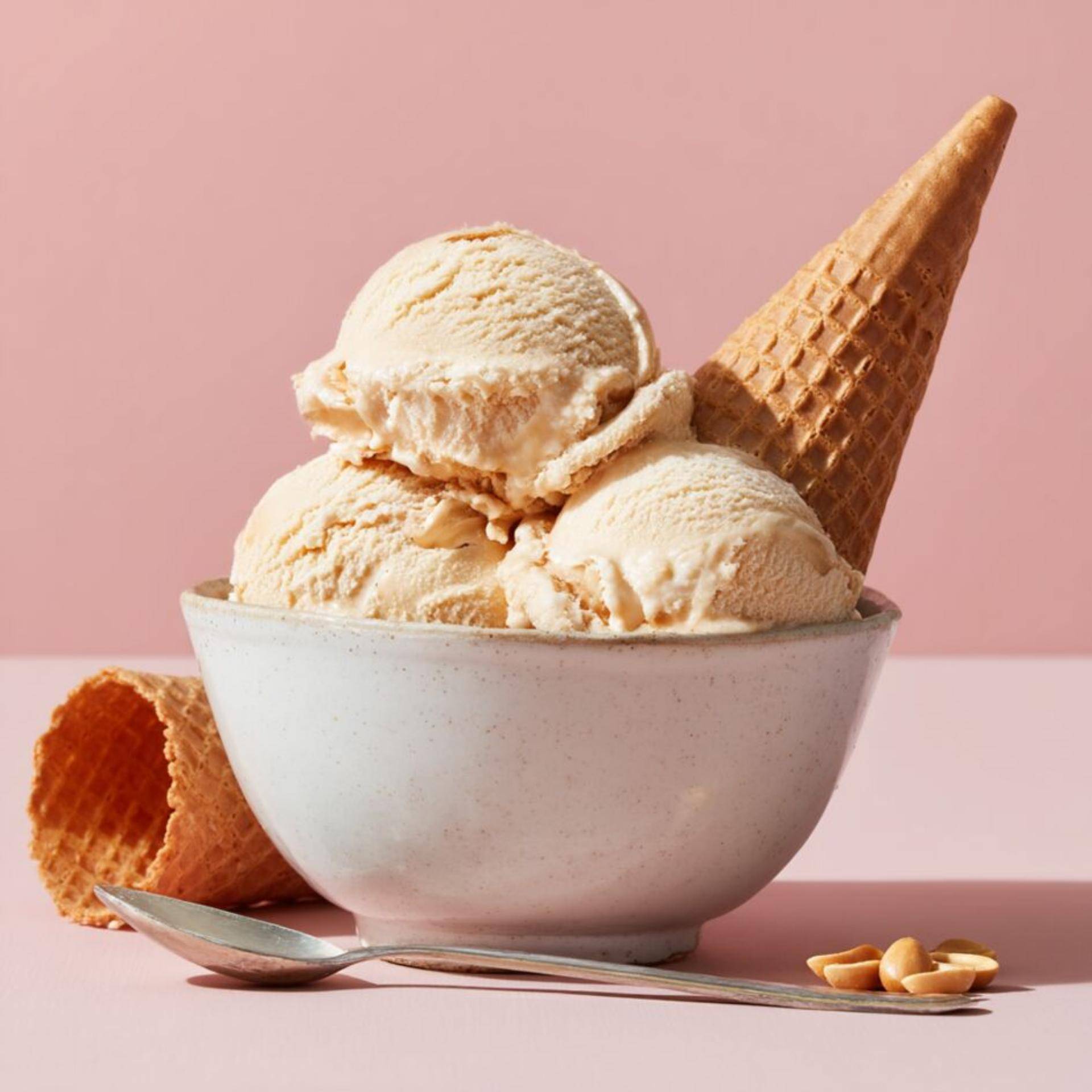 Proteïne-pindakaasijs - Recepten Dolci | Tefal