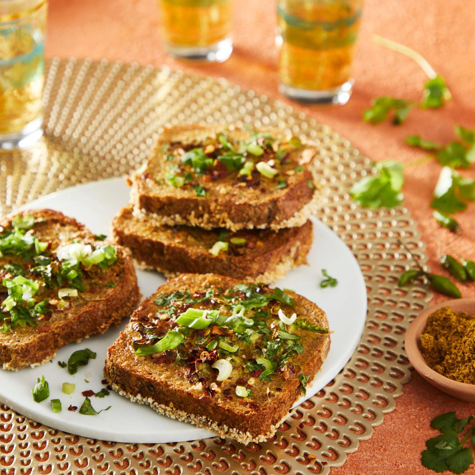 Hartige masala wentelteefjes - Recepten Easy Fry Max | Tefal