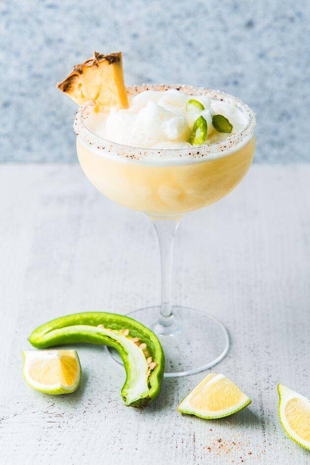 Margarita met ananas en jalapeñopeper - Recepten Perfectmix + | Tefal