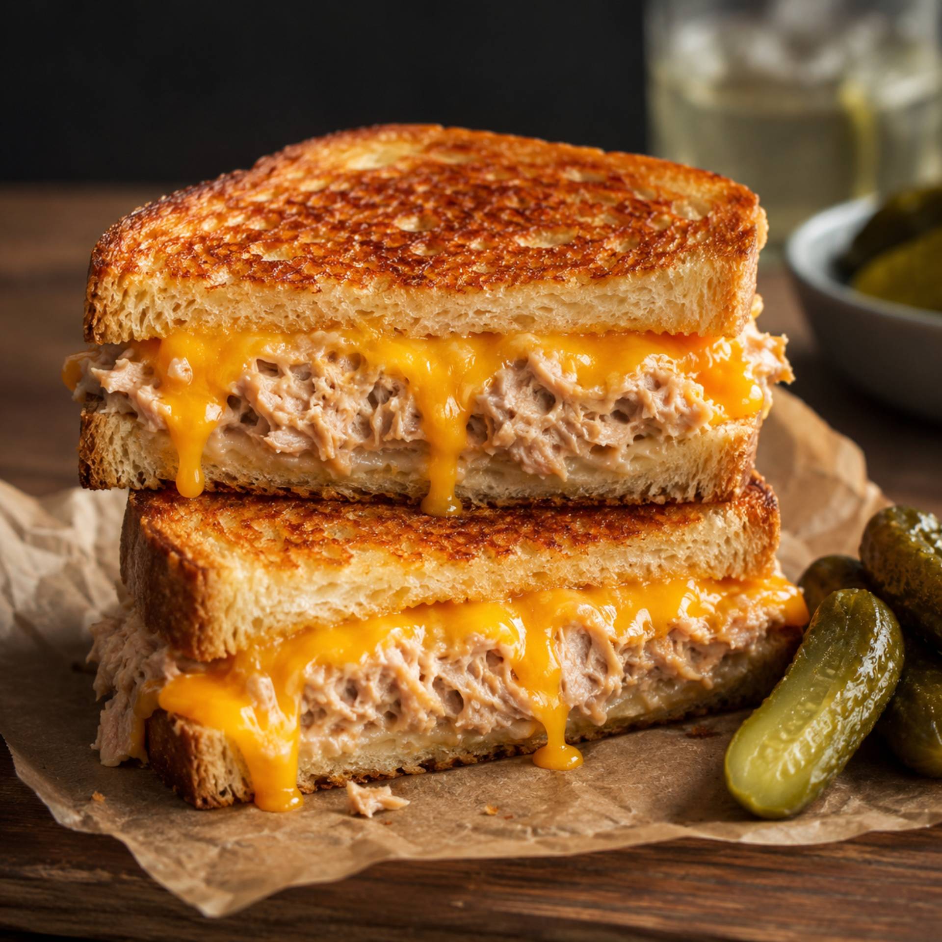 Tuna melt sandwich - Recepten Crisp&Go 3P | Tefal