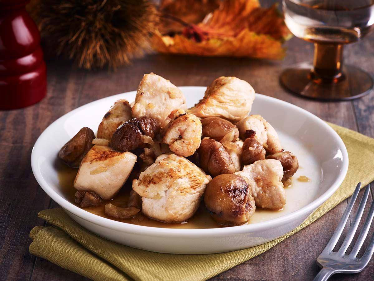 Kalkoen met kastanjes - Recepten Actifry Express 1kg | Tefal