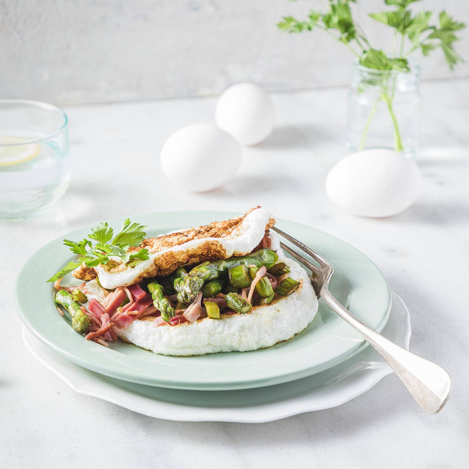 Luchtige wolken eitjes - Recepten undefined | Tefal