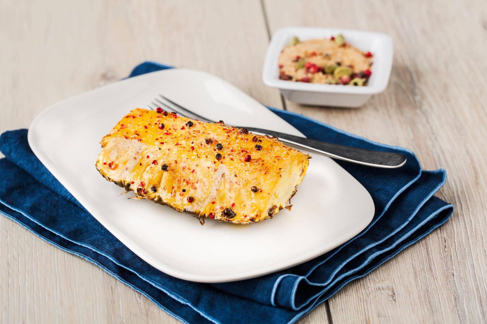 Gekarameliseerde ananas - Recepten EASY FRY & GRILL 2 in 1 DIGITAL | Tefal