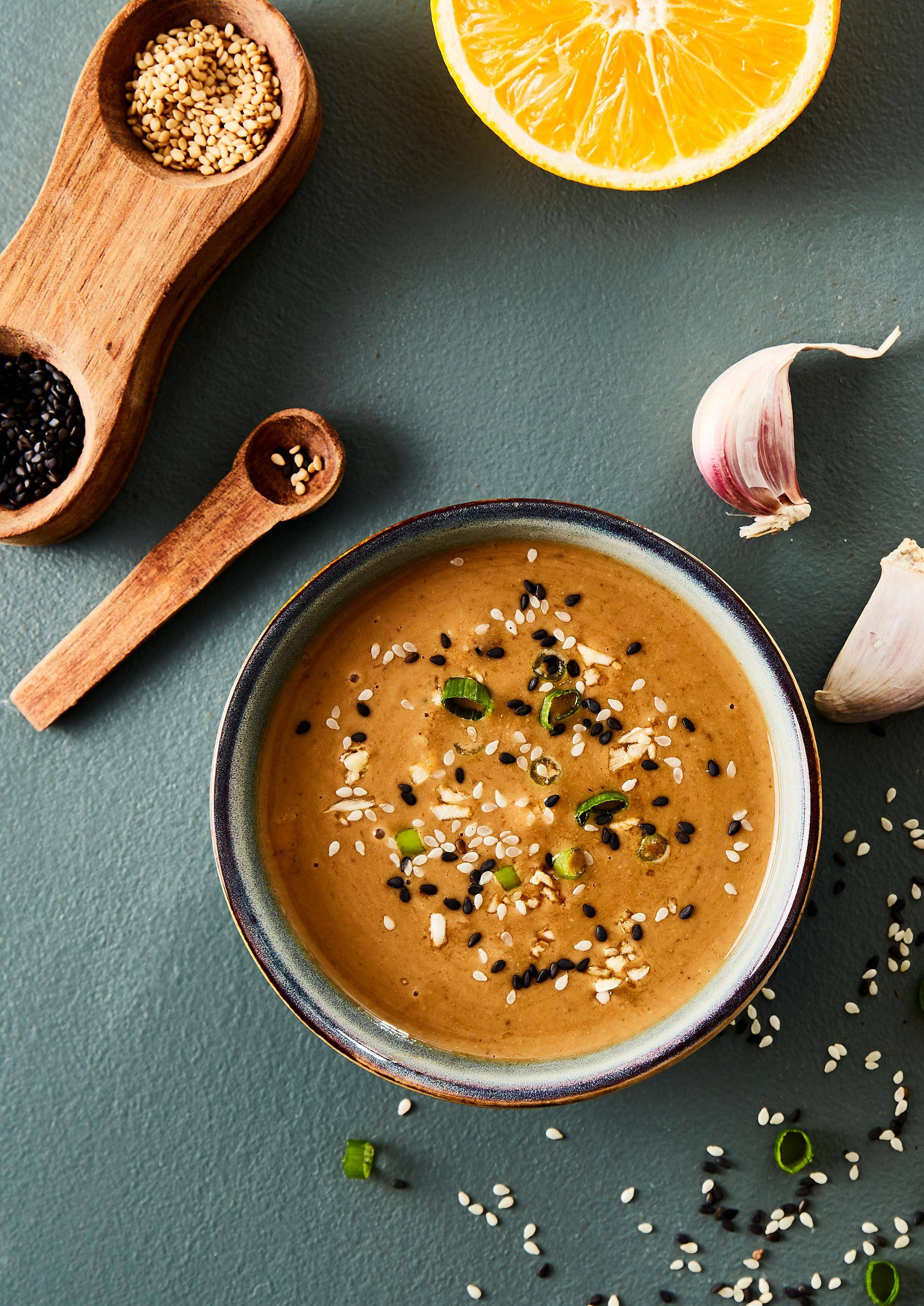 Creamy salad dressing with tahini - Recepten Blend up | Tefal