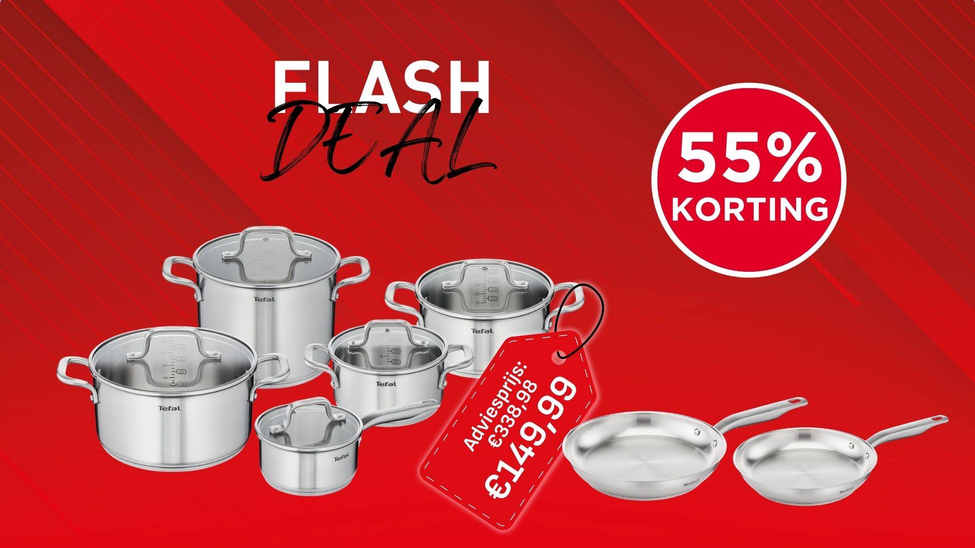 Flshdeal Virtuoso pannenset bundel maart 2026