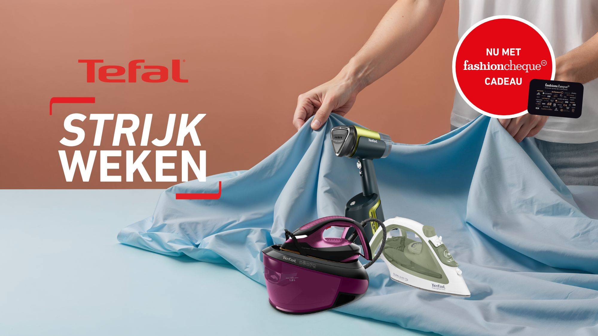 Gratis Fashioncheque bij aankoop van een deelnemend strijkproduct